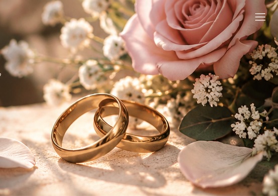 Anillos y flores